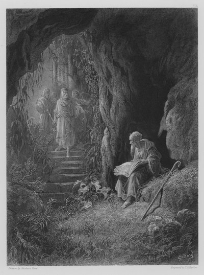 The Cave Scene by Gustave after Dore
